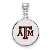 Yellow Sterling Silver Charm Pendant Iowa NCAA State University 22 mm 21